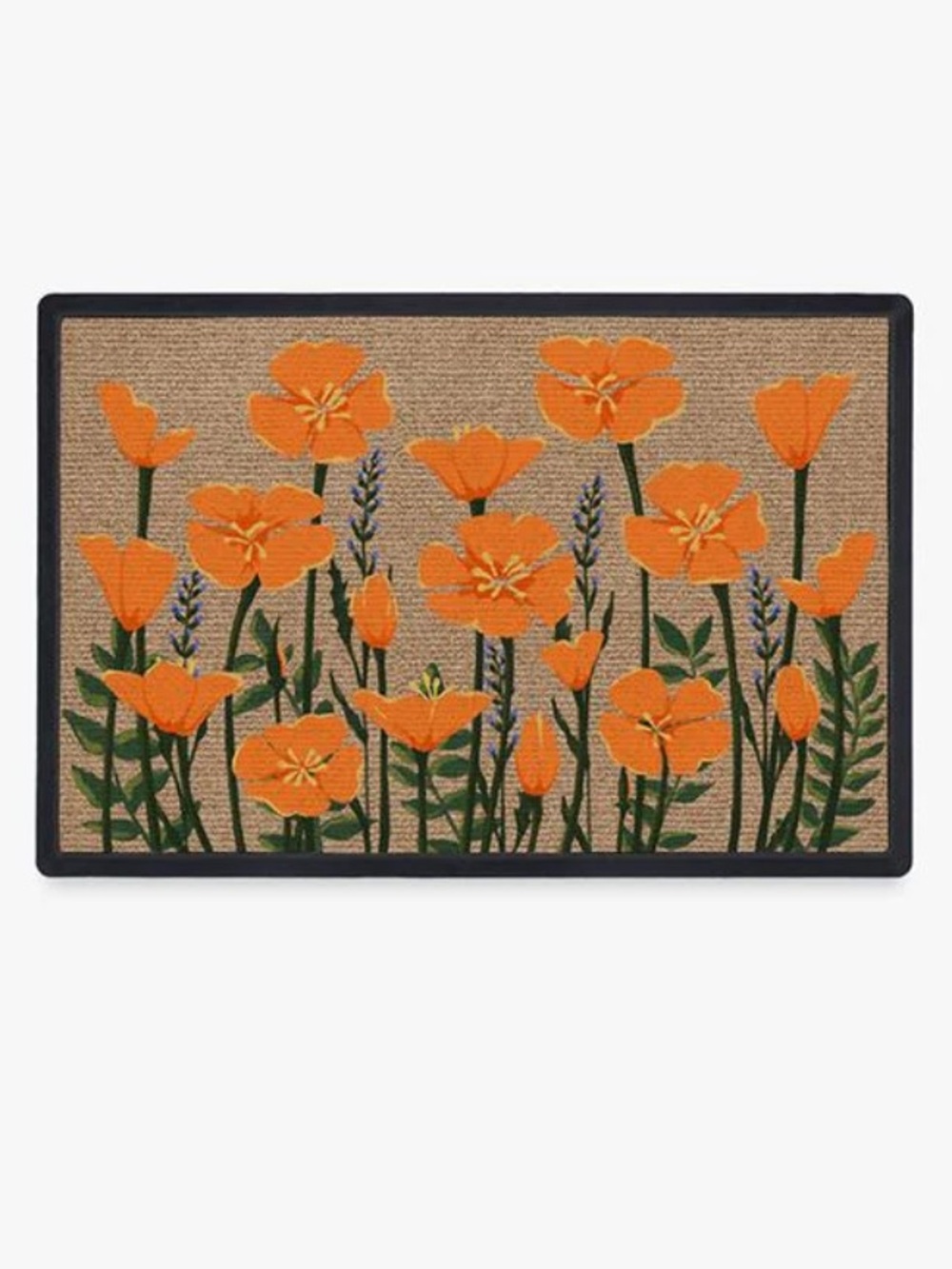Ruggable Poppy Fields Doormat, 2x3, cover only